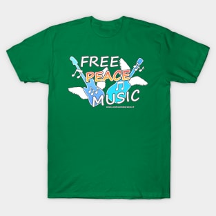 Free Peace Music T-Shirt